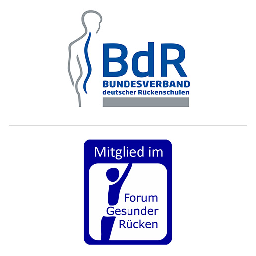 Logos BdR und Forum Gesunder Rücken